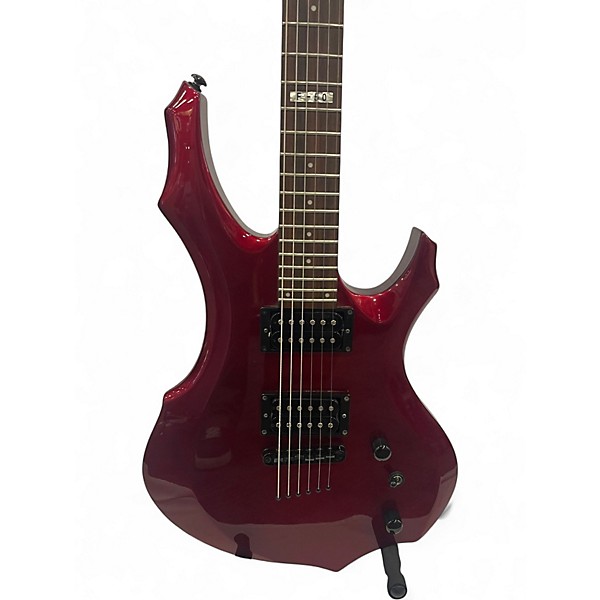 Used 2016 ESP LTD F50 Black Cherry Solid Body Electric Guitar