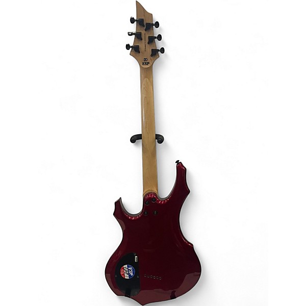 Used 2016 ESP LTD F50 Black Cherry Solid Body Electric Guitar