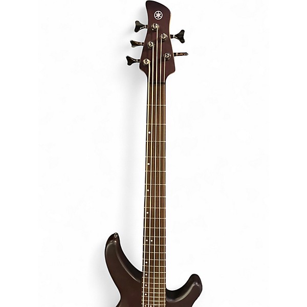 Used Yamaha TRBX505 Transparent Brown Electric Bass Guitar