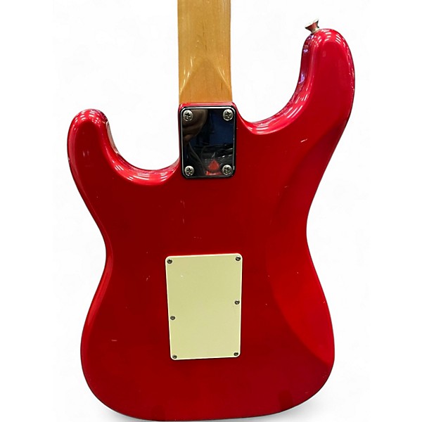 Used Fender 1989 Contemporary Stratocaster Candy Apple Red Metallic Solid Body Electric Guitar