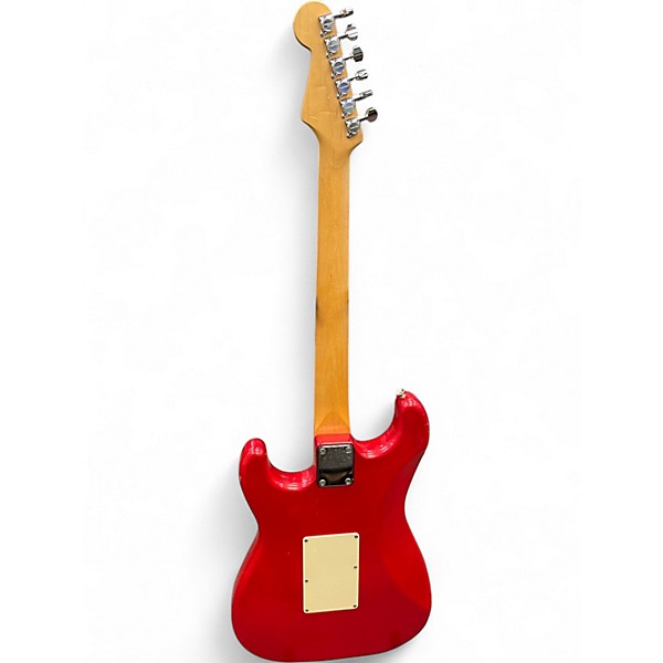 Used Fender 1989 Contemporary Stratocaster Candy Apple Red Metallic Solid Body Electric Guitar