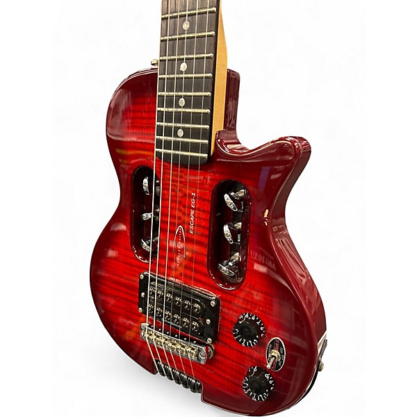 Used Traveler Guitar Escape EG-1 Candy Red Burst Electric Guitar