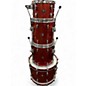 Used Gretsch Drums 4 Piece Renown RN2-E4246 Burnt Orange Sparkle Lacquer Drum Kit thumbnail