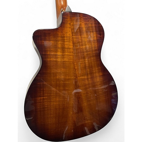 Used Taylor 224CEKDLX Sunburst Acoustic Electric Guitar