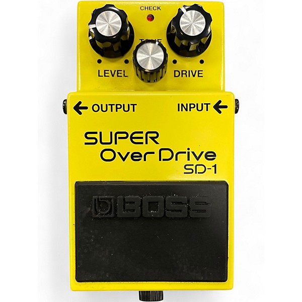 Used BOSS SD1 Super Overdrive Effect Pedal