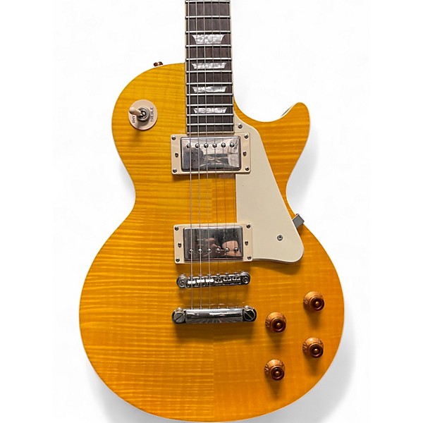 Used Epiphone Les Paul Standard Lemonburst Solid Body Electric Guitar