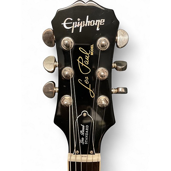 Used Epiphone Les Paul Standard Lemonburst Solid Body Electric Guitar