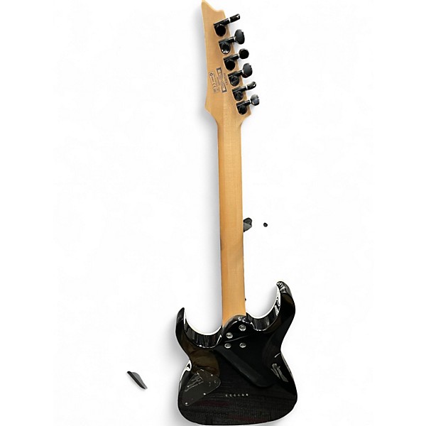Used Ibanez RG2EX1 Black Solid Body Electric Guitar