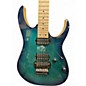Used Ibanez Prestige RG652AHM Nebula Green Burst Solid Body Electric Guitar