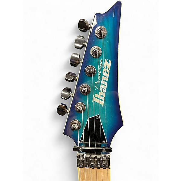 Used Ibanez Prestige RG652AHM Nebula Green Burst Solid Body Electric Guitar
