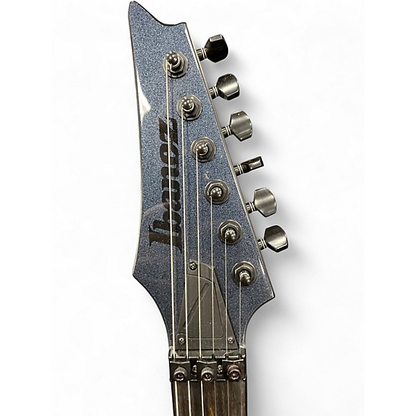 Used Ibanez RGR6BSP Iron Pewter Solid Body Electric Guitar