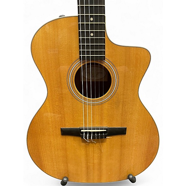 Used Taylor 214CEN Natural Classical Acoustic Electric Guitar