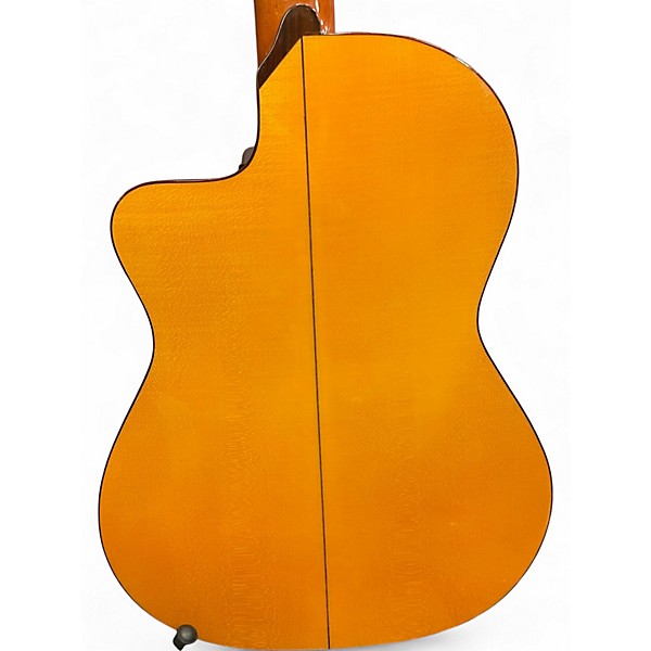 Used Cordoba 45FCE Flamenco Natural Classical Acoustic Electric Guitar