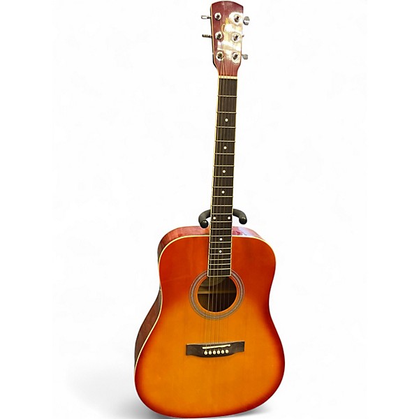 Used Corbin cg99vb cherry burst Acoustic Guitar