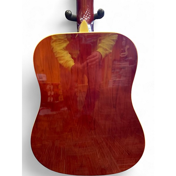 Used Corbin cg99vb cherry burst Acoustic Guitar
