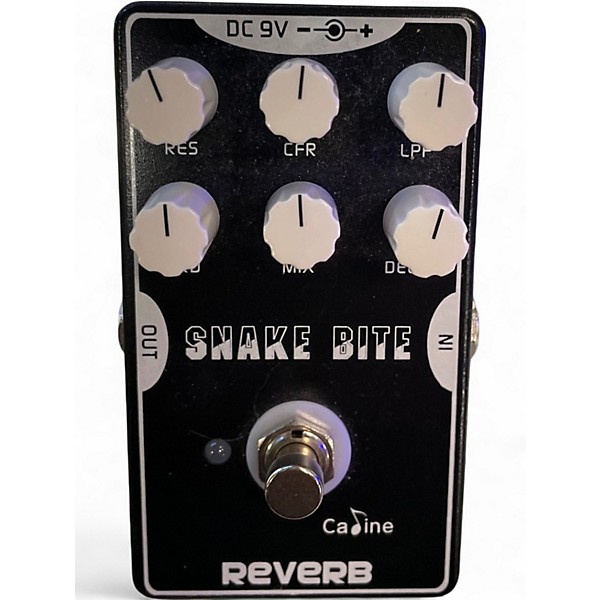 Used Snake Bite REVERB Effect Pedal