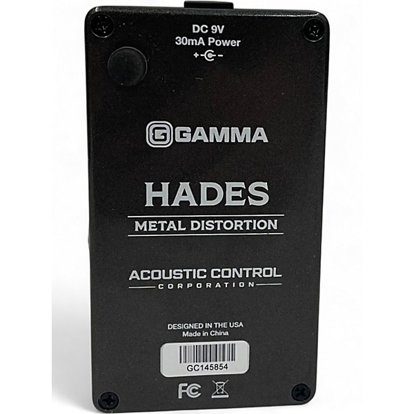 Used GAMMA hades metal distortion Effect Pedal
