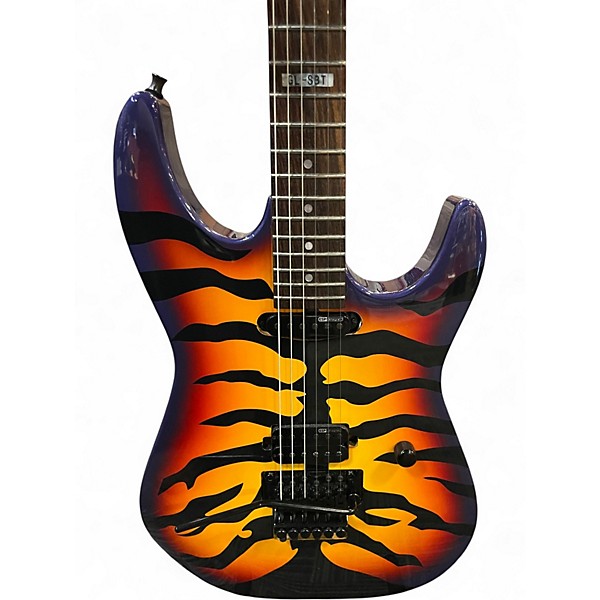 Used ESP GL-SBT TIGER PURPLE TIGER Solid Body Electric Guitar