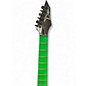 Used Dean HB2 Nuclear Green Solid Body Electric Guitar