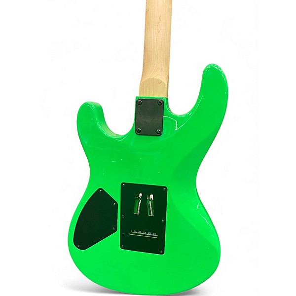 Used Dean HB2 Nuclear Green Solid Body Electric Guitar