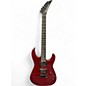 Used Jackson Js12 Dinky Metallic Red Solid Body Electric Guitar thumbnail