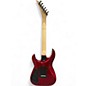 Used Jackson Js12 Dinky Metallic Red Solid Body Electric Guitar