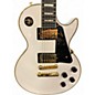 Used Epiphone INSPIRED BY GIBSON CUSTOM LES PAUL CUSTOM Alpine White Solid Body Electric Guitar