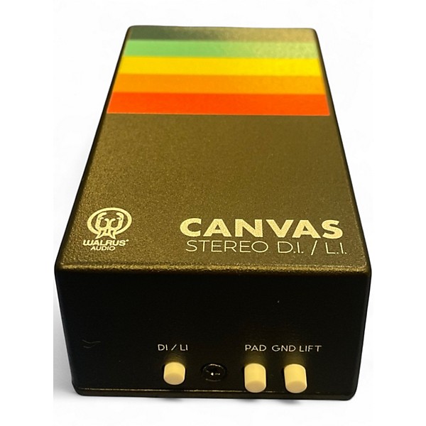 Used Walrus Audio Canvas Stereo Dual Line Direct Box