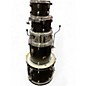 Used Ludwig 5 Piece BACKBEAT ELITE BLACK Drum Kit thumbnail