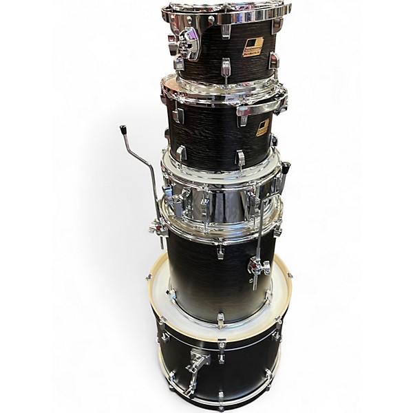 Used Ludwig 5 Piece BACKBEAT ELITE BLACK Drum Kit