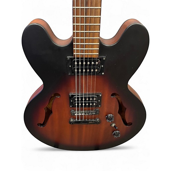 Used Epiphone Dot Studio Worn Brown Hollow Body Electric Guitar