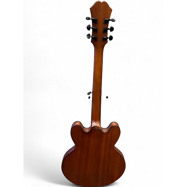 Used Epiphone Dot Studio Worn Brown Hollow Body Electric Guitar