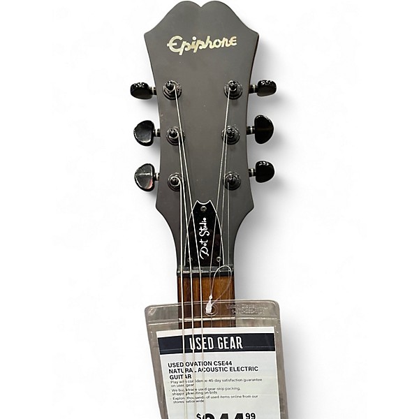 Used Epiphone Dot Studio Worn Brown Hollow Body Electric Guitar
