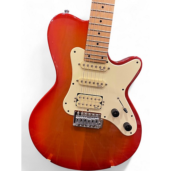 Used Godin SD Cherry Sunburst Solid Body Electric Guitar