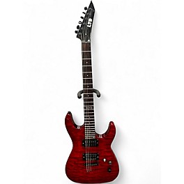 Used Ltd MH1000 BLACK CHERRY Solid Body Electric Guitar