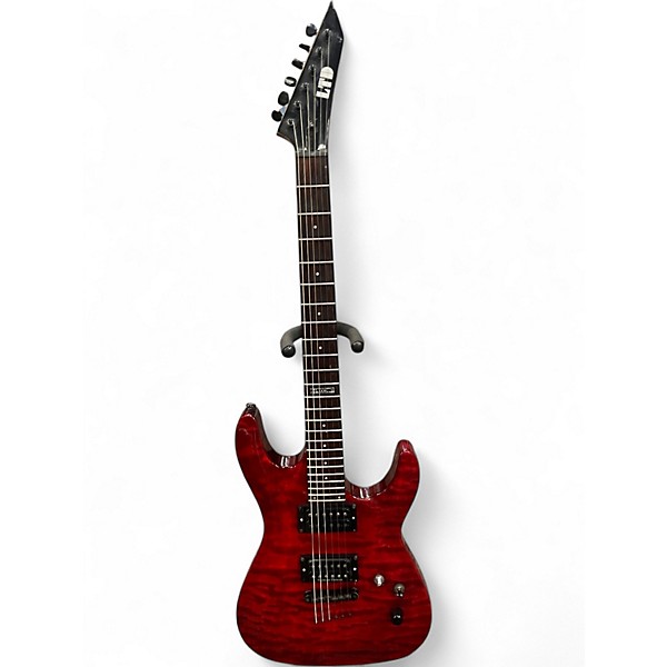 Used Ltd MH1000 BLACK CHERRY Solid Body Electric Guitar