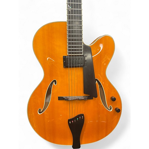 Used Benedetto Guitars Bravo Deluxe BLONDE Hollow Body Electric Guitar