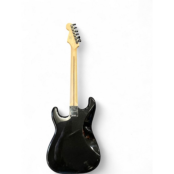 Used Squier FSR Bullet Stratocaster HT HSS Black Metallic Solid Body Electric Guitar