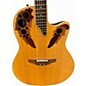 Used Ovation CSE44 Natural Acoustic Electric Guitar