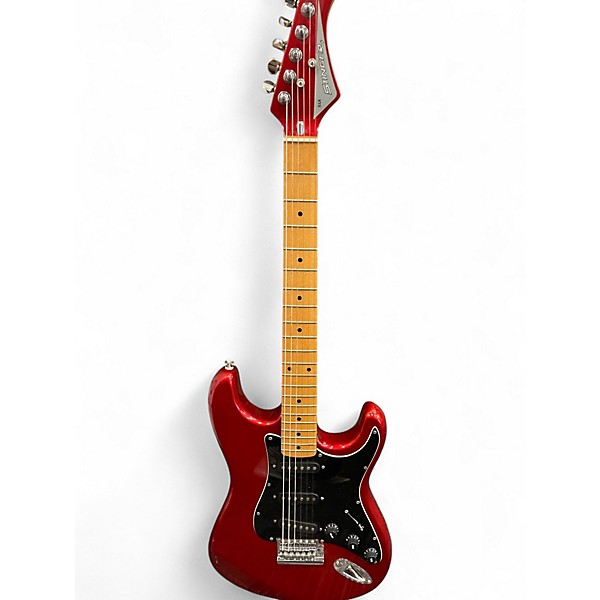 Used Stinger SSX Red Solid Body Electric Guitar
