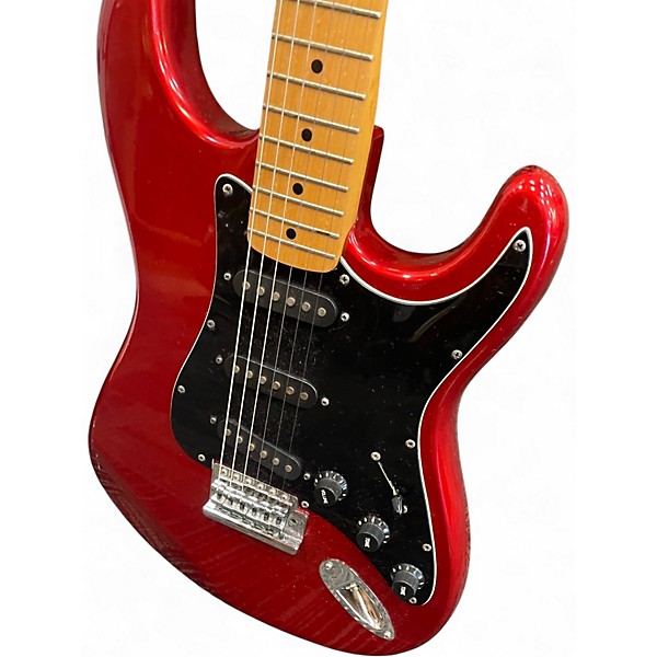 Used Stinger SSX Red Solid Body Electric Guitar