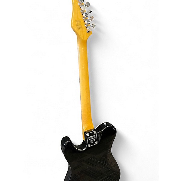 Used Schecter Guitar Research Pete Dee PT Black Solid Body Electric Guitar