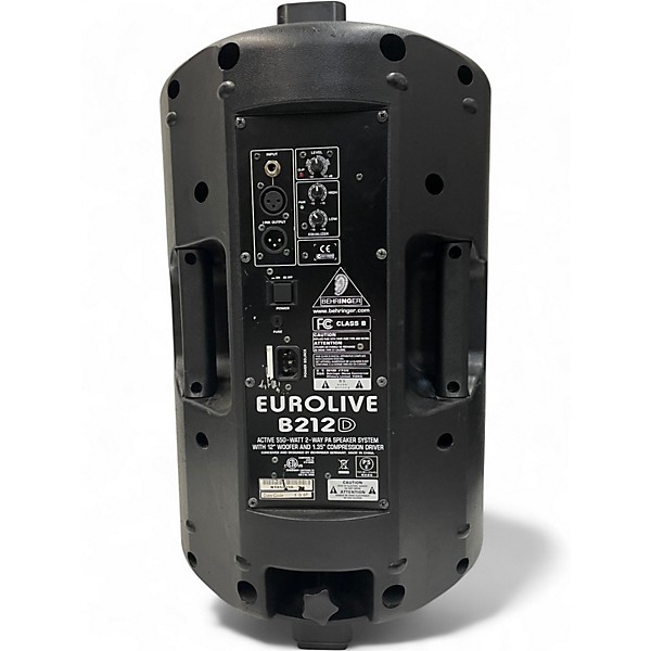 Used Behringer Eurolive B212D Powered Speaker