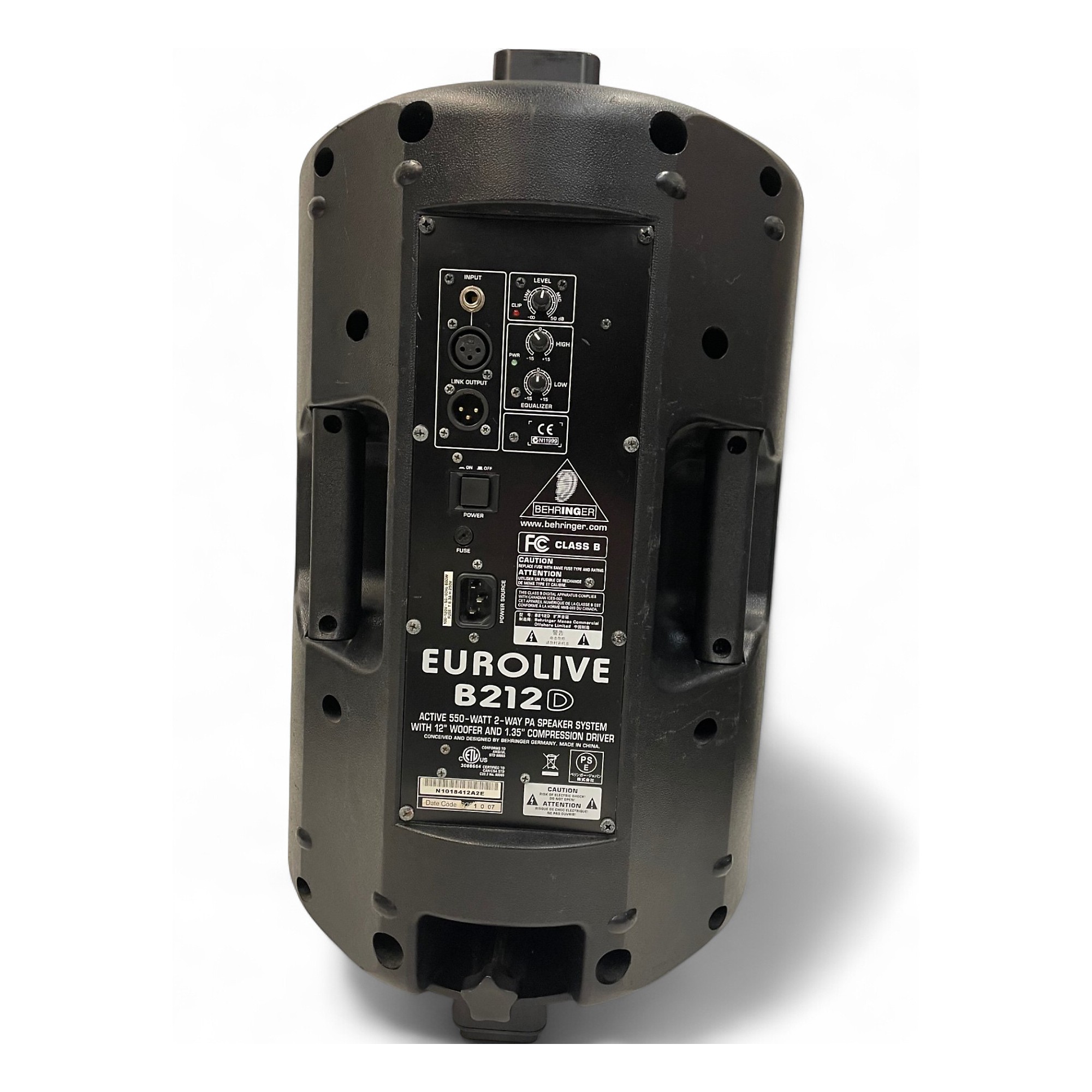 Used Behringer Eurolive B212D Powered Speaker | Guitar Center
