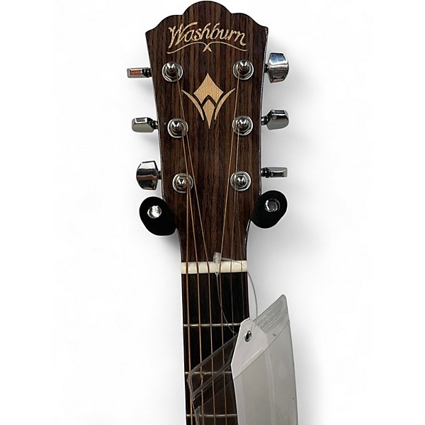 Used Washburn WCG20SCE Natural Acoustic Electric Guitar