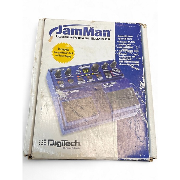 Used DigiTech JamMan Looper / Phrase Sampler Pedal