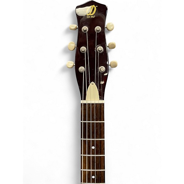 Used Danelectro TRIPLE DEVINE Amber Solid Body Electric Guitar