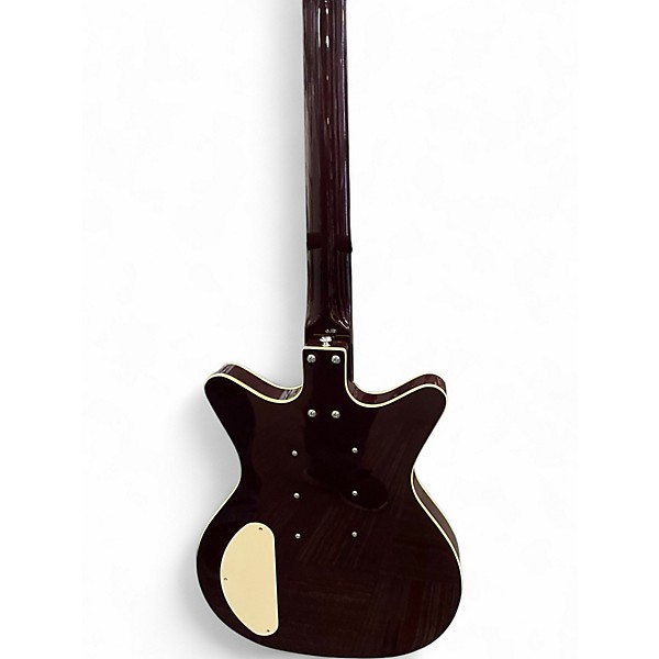Used Danelectro TRIPLE DEVINE Amber Solid Body Electric Guitar