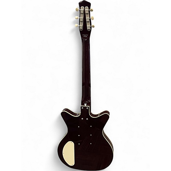 Used Danelectro TRIPLE DEVINE Amber Solid Body Electric Guitar