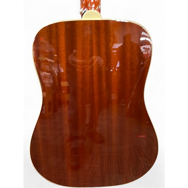 Used Epiphone Hummingbird Pro 2 Color Sunburst Acoustic Electric Guitar